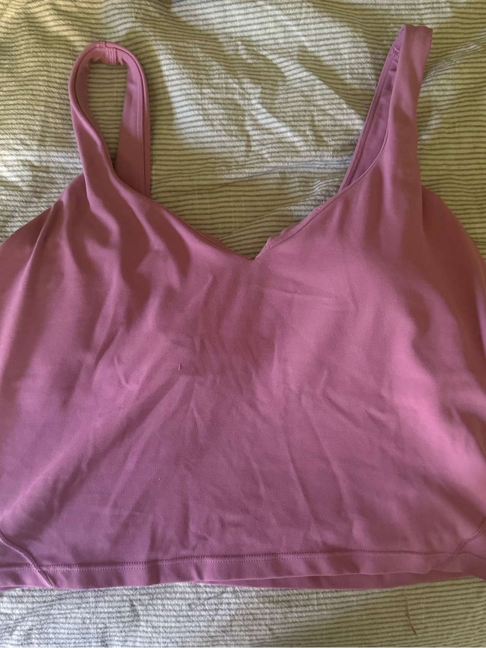 lululemon athletica V-Neck Bralette Tank Top - Mauve Pink